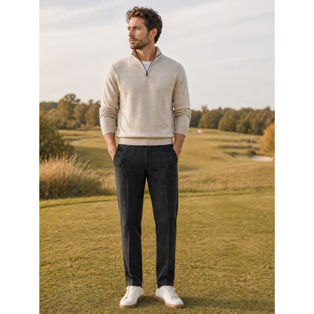 Alberto Pants Robin Cosy Jersey Tapered Fit Pants 36X34 NWOT